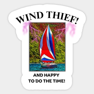 Wind Thief - Painting - Light Product Sticker
